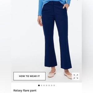 J Crew Kelsey Flare Pant -NWT